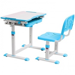 Комплект парта + стул трансформеры «SORPRESA BLUE Cubby»